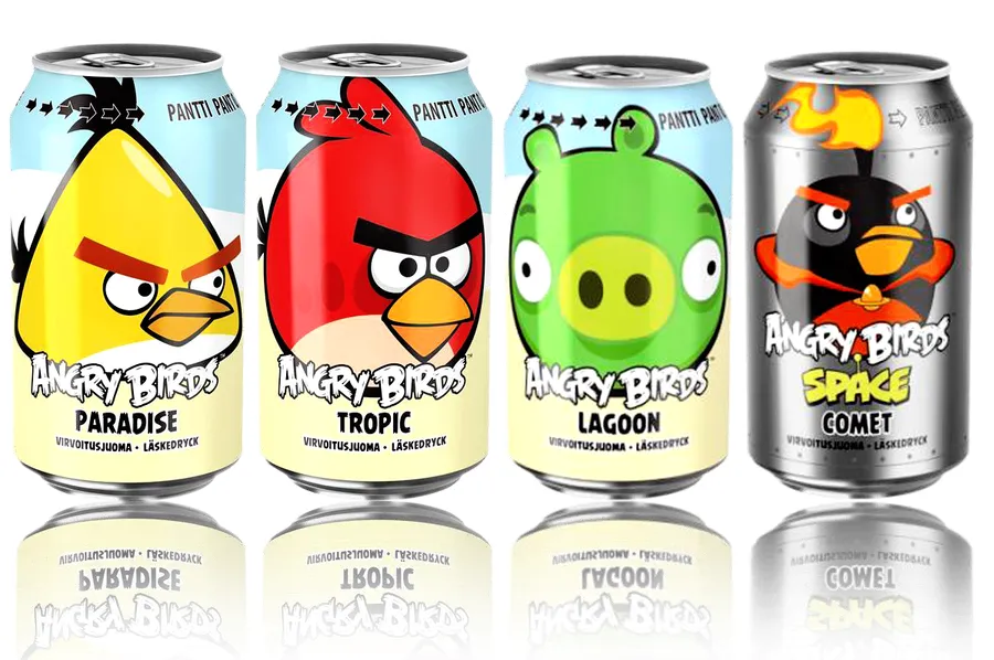 фотография продукта Ищем дистрибутора лимонада Angry Birds